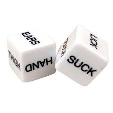 Sex Dice Set with Glow-in-the-Dark Feature for Wild Play